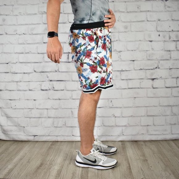 Original Use Jersey Tropical Print Shorts - Picture 3 of 4